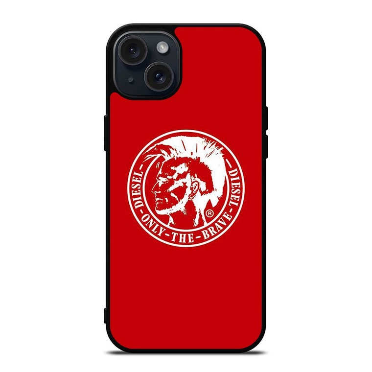 DIESEL CLOTHING ONLY THE BRAVE iPhone 15 Plus Case Cover