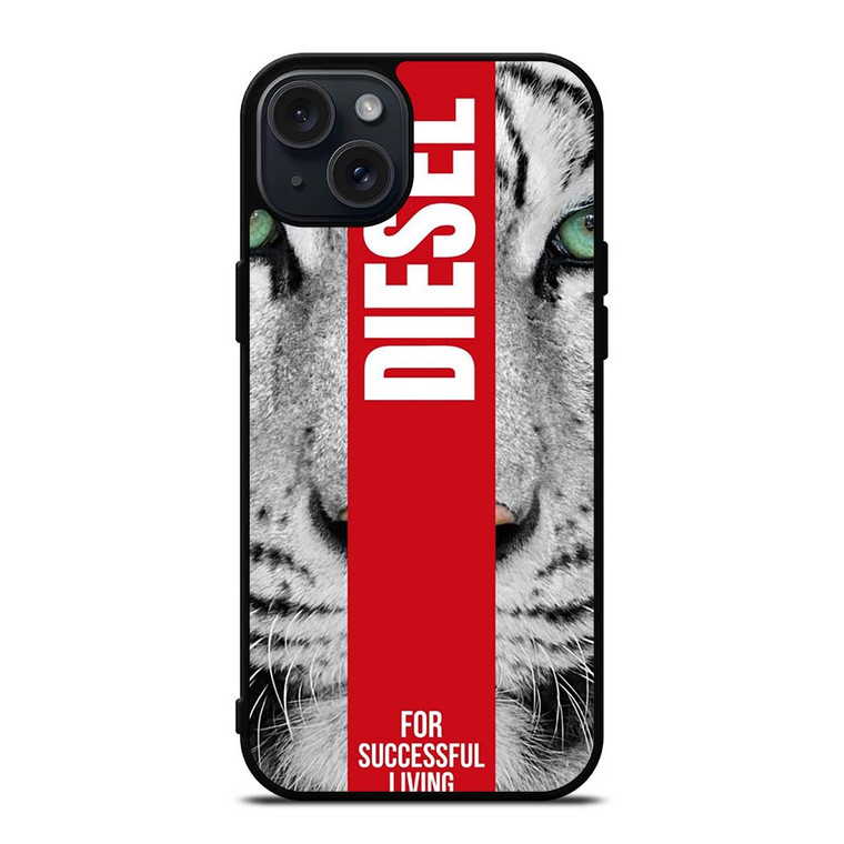 DIESEL CLOTHING TIGER iPhone 15 Plus Case Cover