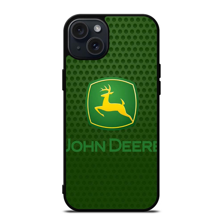 JOHN DEERE GREEN IRON LOGO iPhone 15 Plus Case Cover