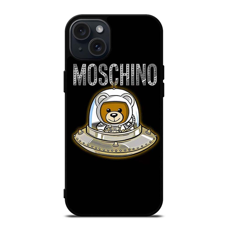 MOSCHINO BEAR UFO iPhone 15 Plus Case Cover