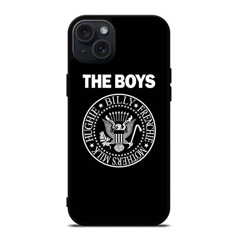 THE BOYS SUPERHEROES LOGO iPhone 15 Plus Case Cover
