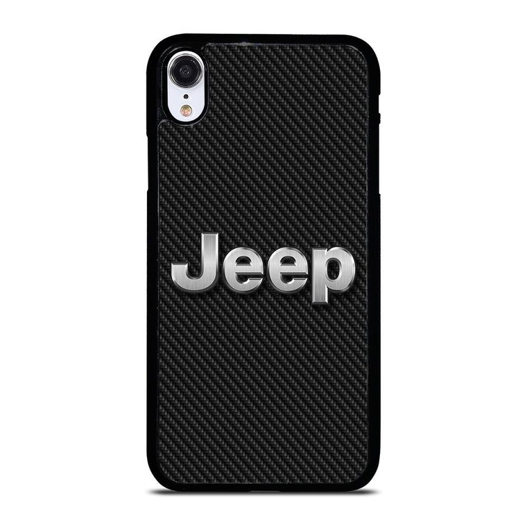 JEEP LOGO CARBON iPhone XR Case Cover