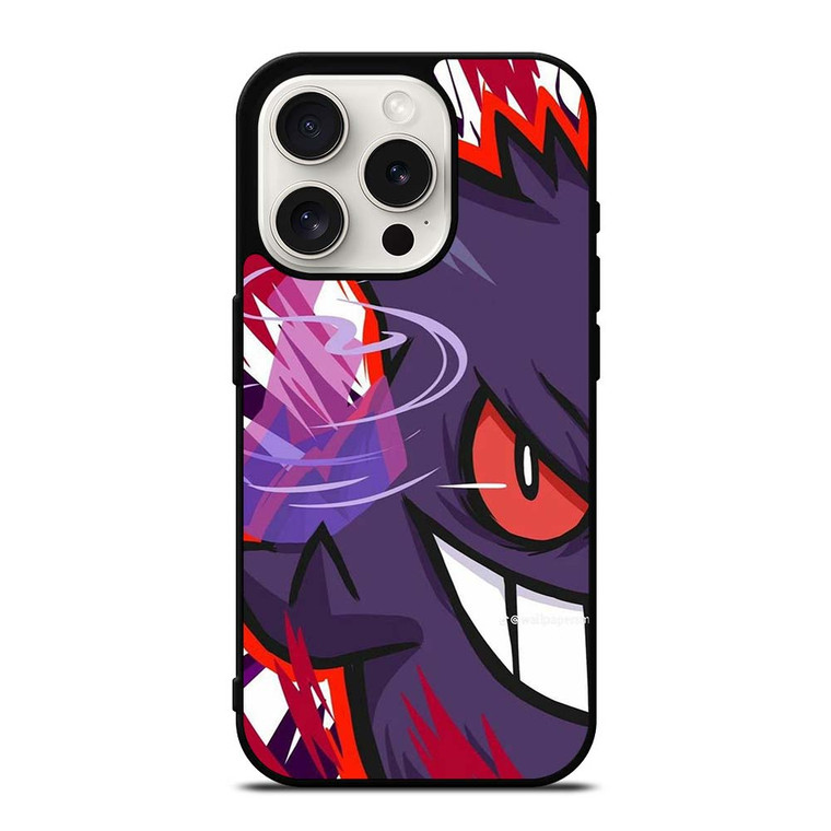 GENGAR POKEMON POCKET MONSTERS iPhone 15 Pro Case Cover