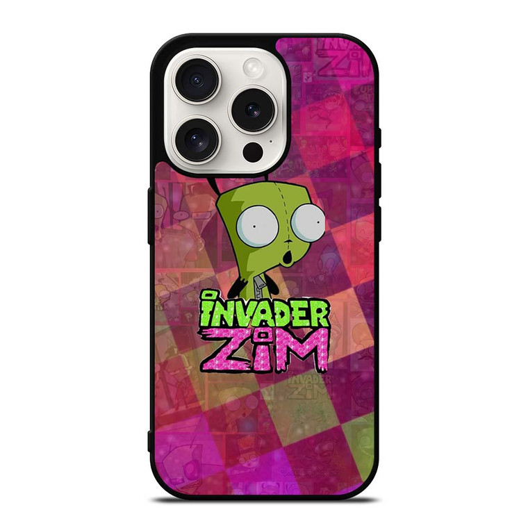 INVADER ZIM CARTOON SERIES iPhone 15 Pro Case Cover
