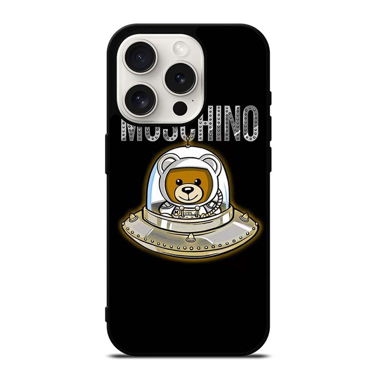 MOSCHINO BEAR UFO iPhone 15 Pro Case Cover