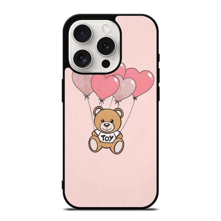 MOSCHINO TOY LOVE BALLON iPhone 15 Pro Case Cover