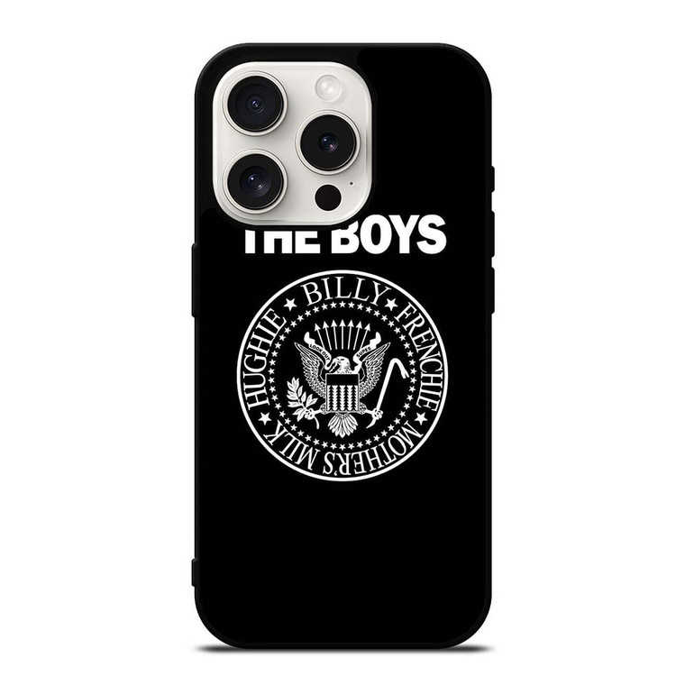 THE BOYS SUPERHEROES LOGO iPhone 15 Pro Case Cover
