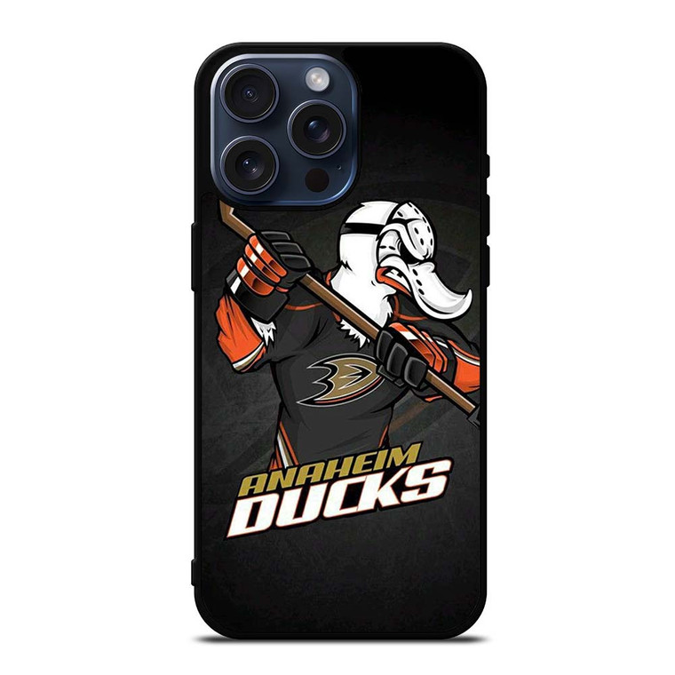 ANAHEIM DUCKS LOGO HOCKEY TEAM iPhone 15 Pro Max Case Cover