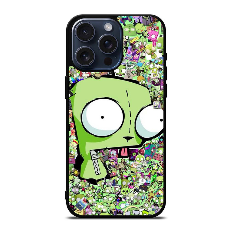 INVADER ZIM CARTOON COLLAGE iPhone 15 Pro Max Case Cover