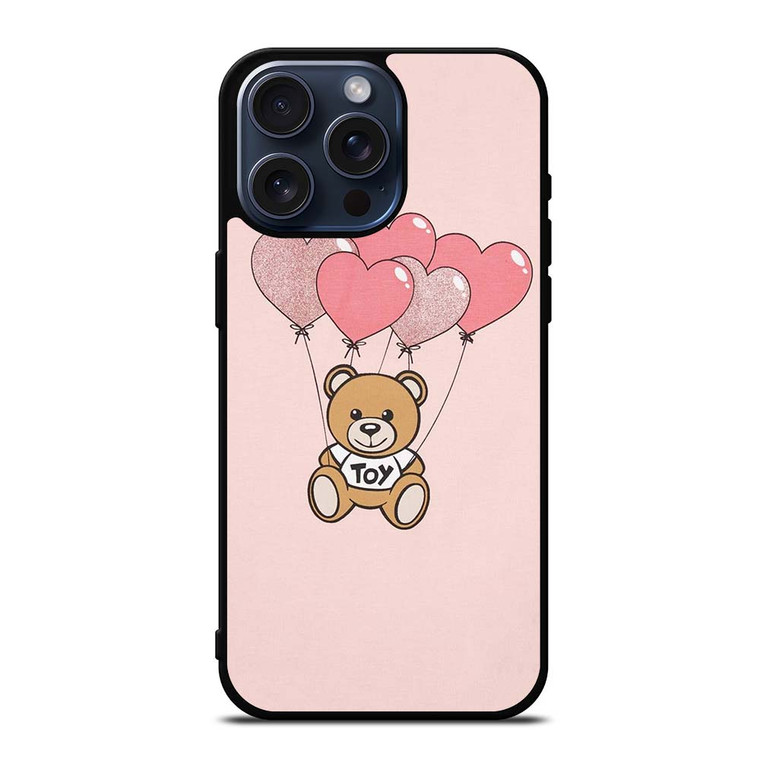 MOSCHINO TOY LOVE BALLON iPhone 15 Pro Max Case Cover