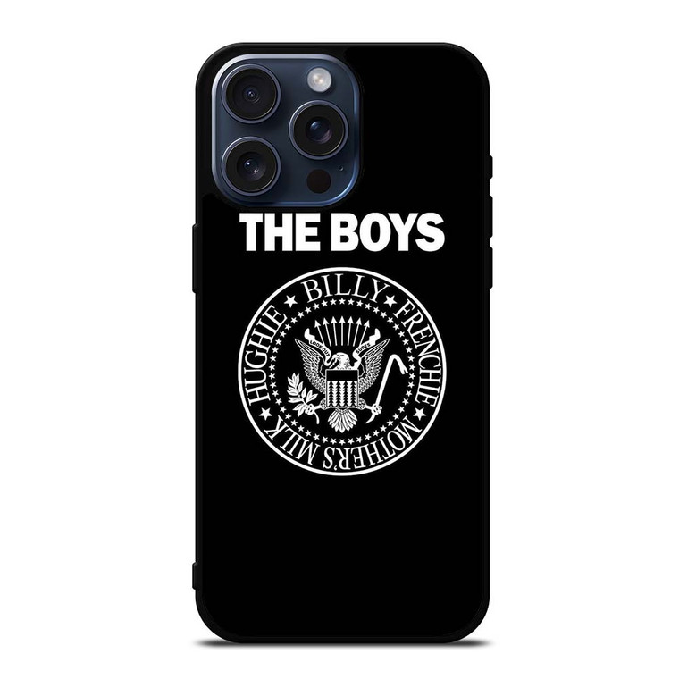THE BOYS SUPERHEROES LOGO iPhone 15 Pro Max Case Cover
