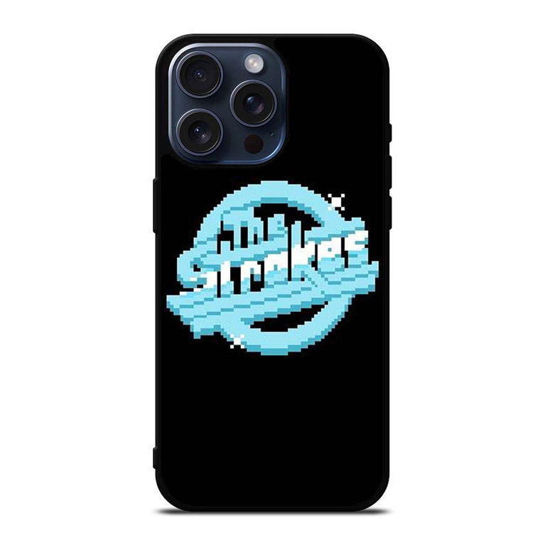 THE STROKES BAND PIXEL LOGO iPhone 15 Pro Max Case Cover