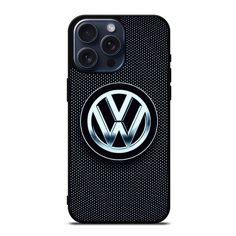VW VOLKSWAGEN CAR LOGO iPhone 15 Pro Max Case Cover VW VOLKSWAGEN CAR LOGO iPhone 15 Pro Max Case Cover