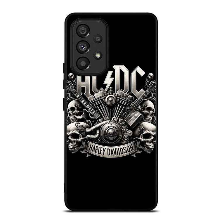 ACDC AC DC HARLEY DAVIDSON LOGO Samsung Galaxy A53 Case Cover