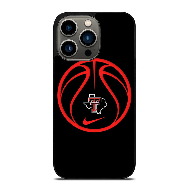 TEXAS TECH NBA SYMBOL iPhone 13 Pro Case Cover