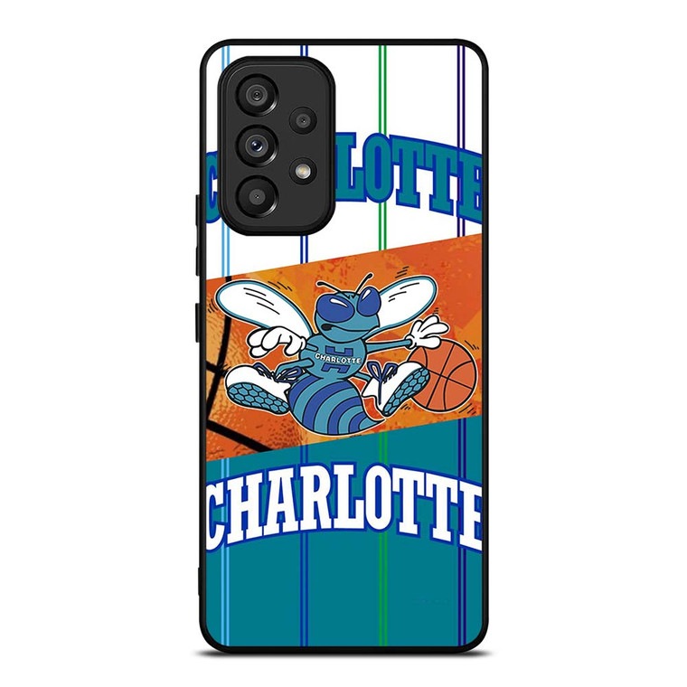 CHARLOTTE HORNETS BASKTEBALL LOGO Samsung Galaxy A53 Case Cover