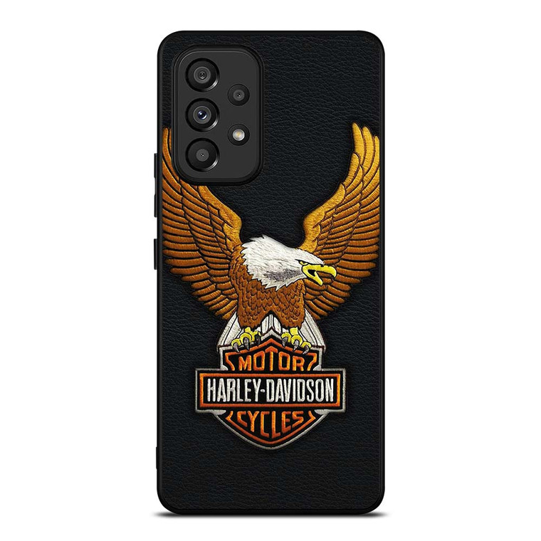HARLEY DAVIDSON MOTORCYCLE BADGE LOGO Samsung Galaxy A53 Case Cover