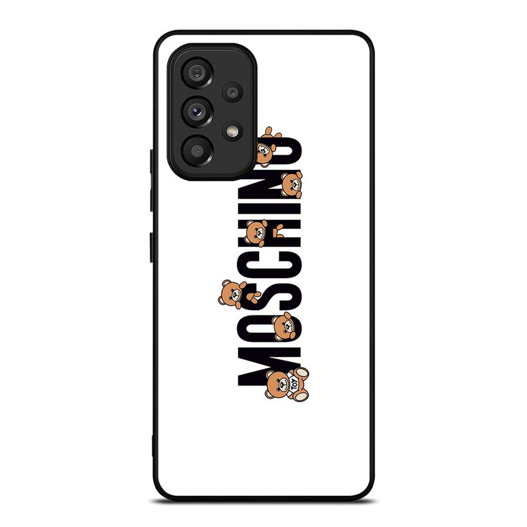 MOSCHINO BEAR LOGO Samsung Galaxy A53 Case Cover