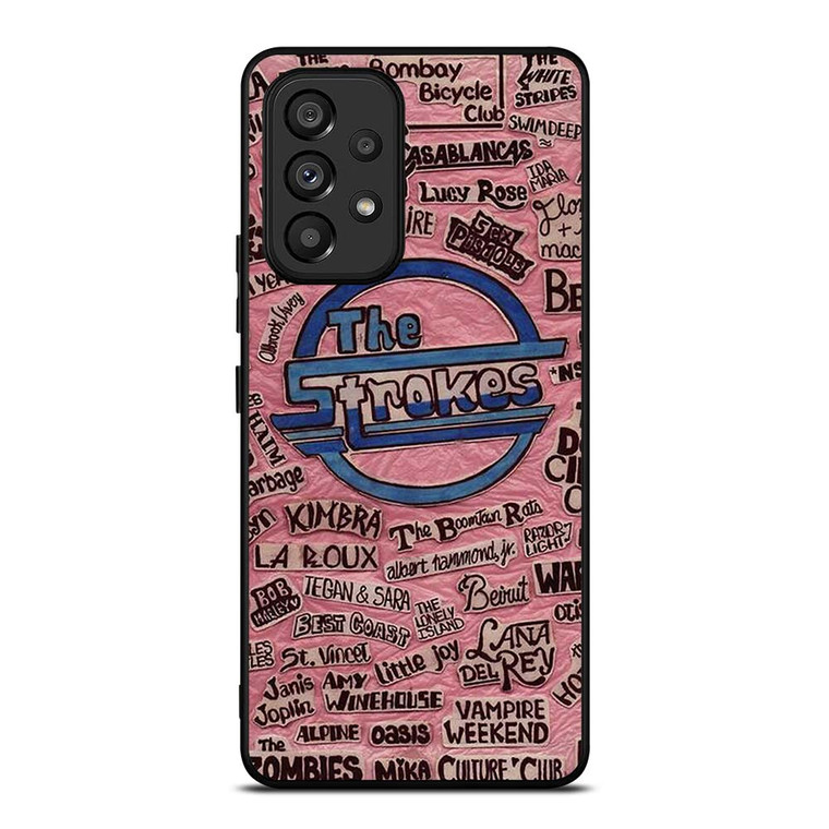 THE STROKES AND FAMOUS BAND LOGO Samsung Galaxy A53 Case Cover