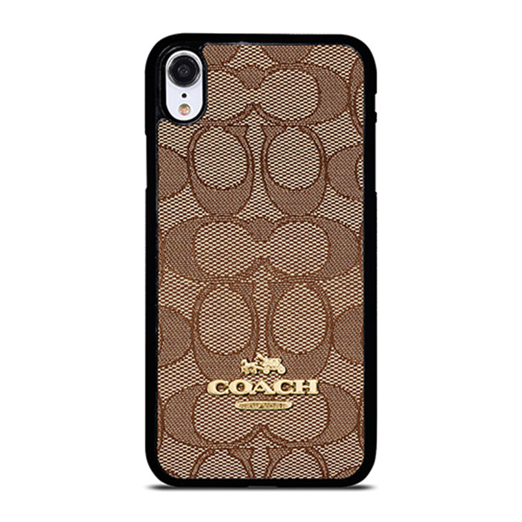 COACH NEW YORK PATTERN iPhone XR Case Cover