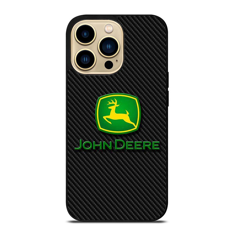 JOHN DEERE CARBON LOGO iPhone 14 Pro Max Case Cover