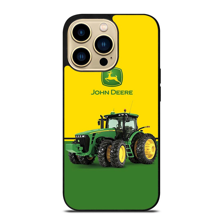JOHN DEERE WITH TRACTOR iPhone 14 Pro Max Case Cover