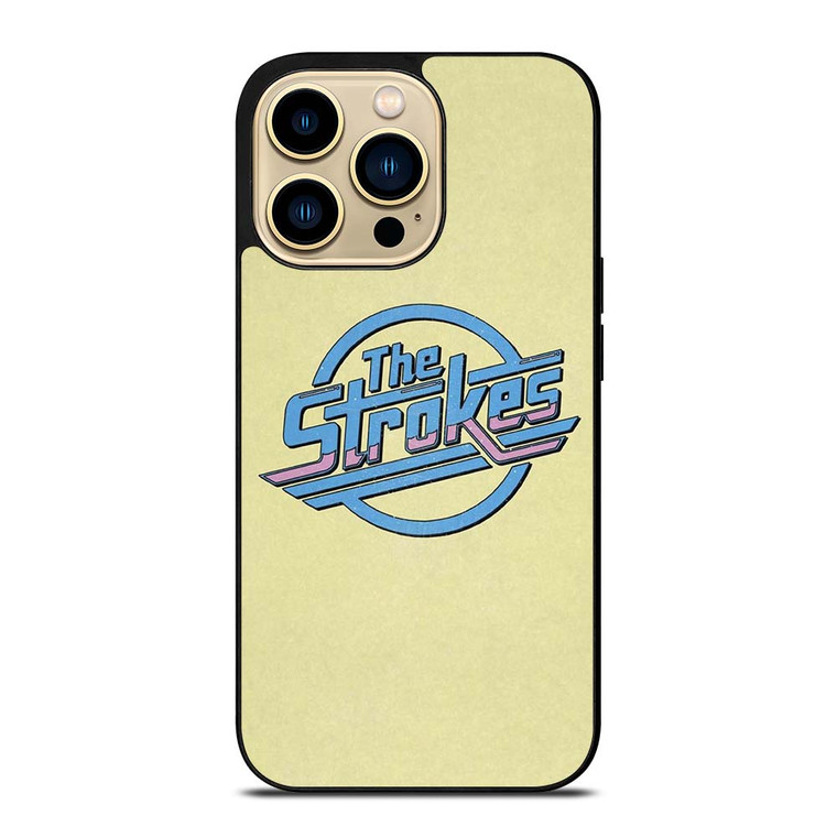 THE STROKES BAND COLORFUL LOGO iPhone 14 Pro Max Case Cover THE STROKES BAND COLORFUL LOGO iPhone 14 Pro Max Case Cover