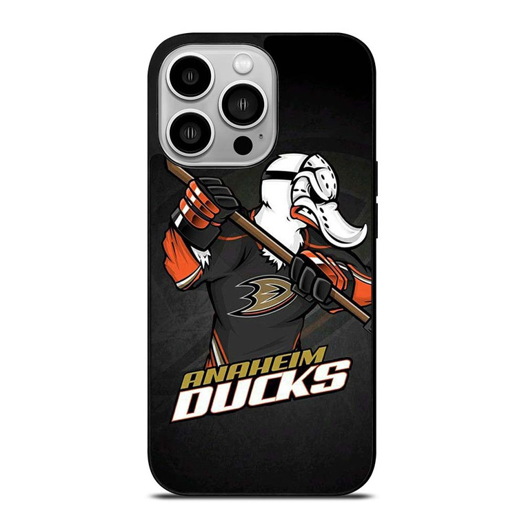 ANAHEIM DUCKS LOGO HOCKEY TEAM iPhone 14 Pro Case Cover