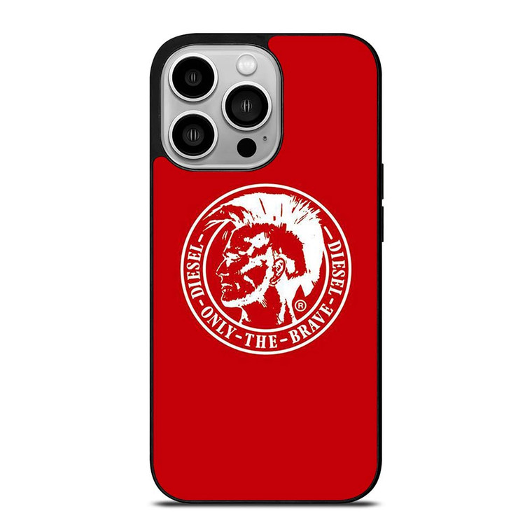 DIESEL CLOTHING ONLY THE BRAVE iPhone 14 Pro Case Cover DIESEL CLOTHING ONLY THE BRAVE iPhone 14 Pro Case Cover