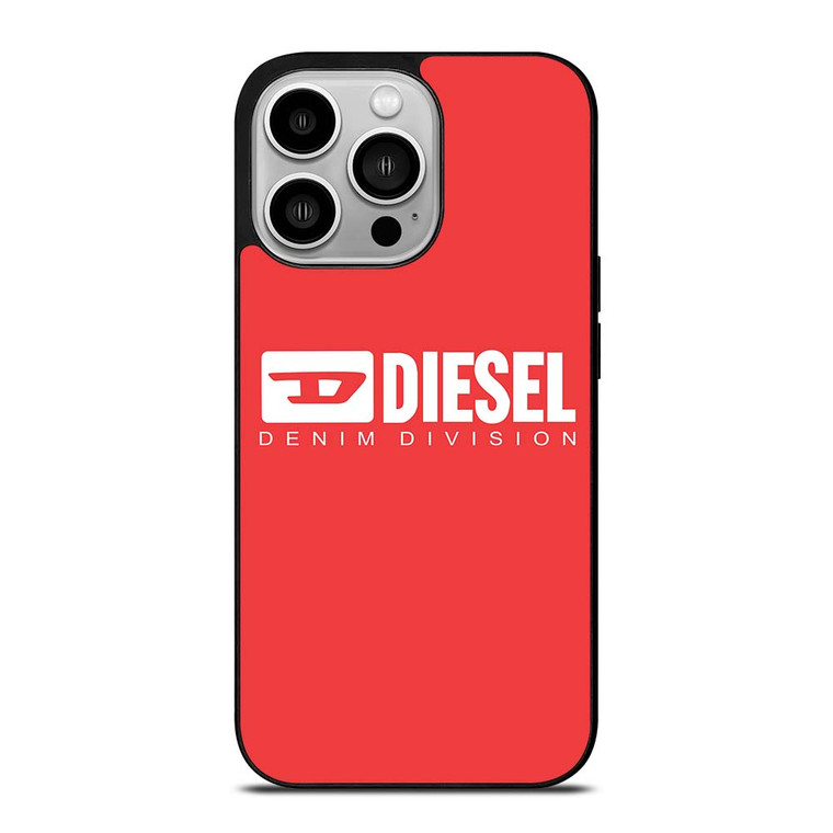 DIESEL LOGO DENIM DIVISION iPhone 14 Pro Case Cover