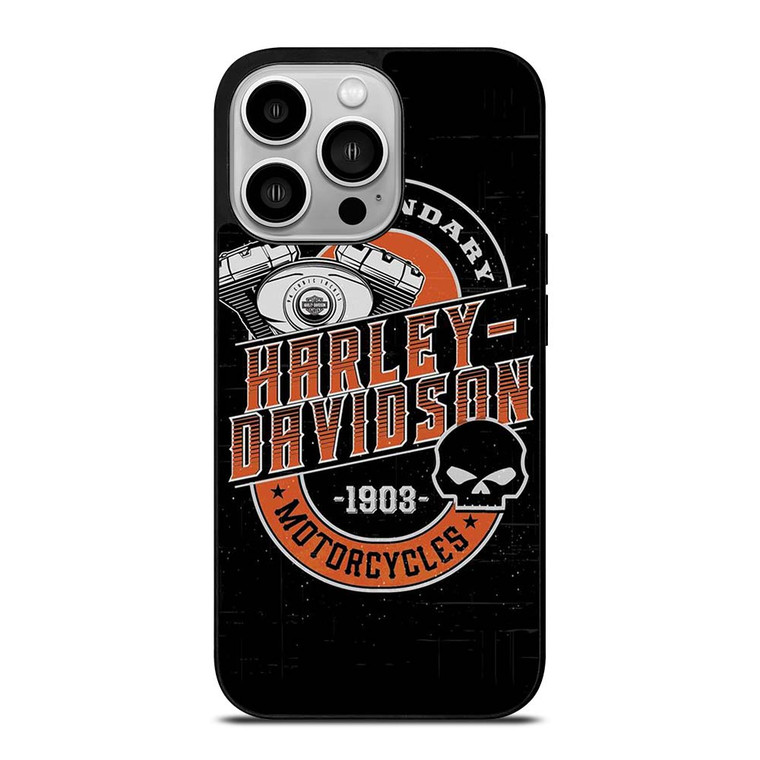 HARLEY DAVIDSON MOTORCYCLE LEGENDARY iPhone 14 Pro Case Cover