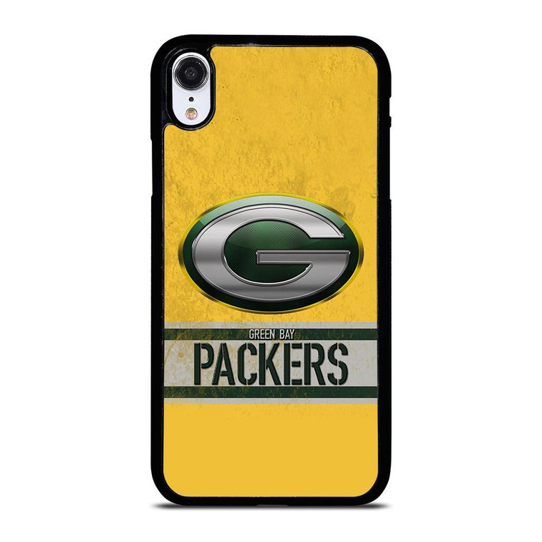 GREEN BAY PACKERS LOGO FOOTBALL iPhone XR Case Cover