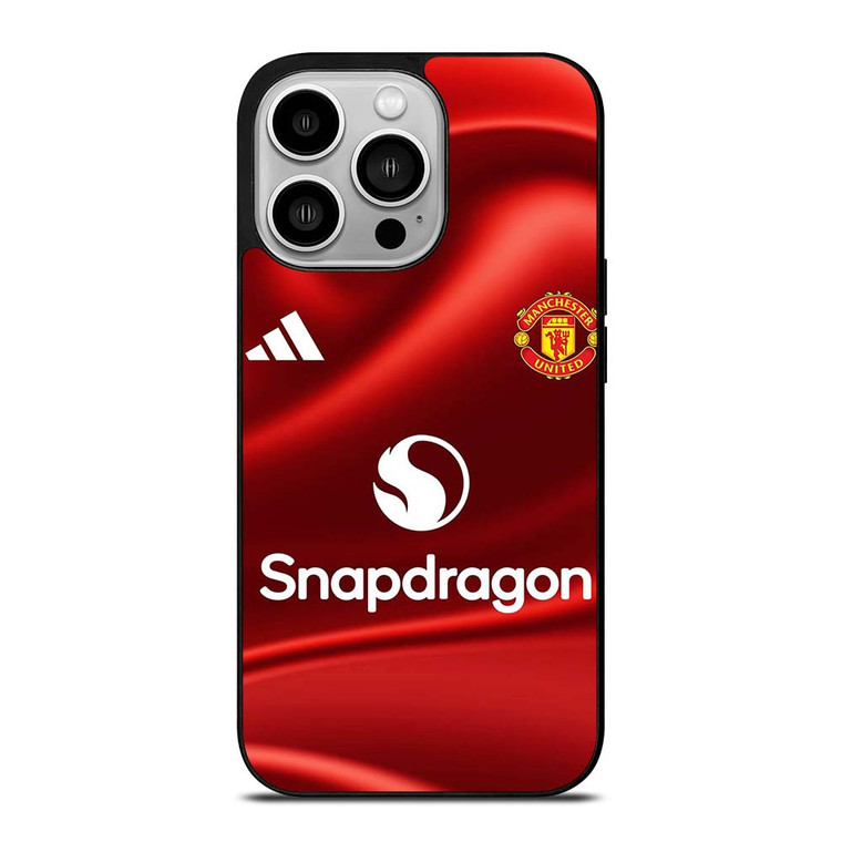 MANCHESTER UNITED SNAP DRAGON LOGO iPhone 14 Pro Case Cover