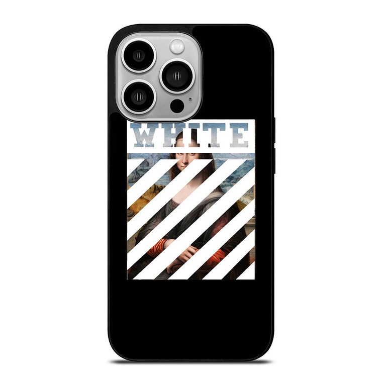 OFF WHITE MONALISA iPhone 14 Pro Case Cover