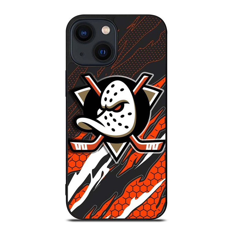 ANAHEIM DUCKS HOCKEY CLUB LOGO iPhone 14 Plus Case Cover
