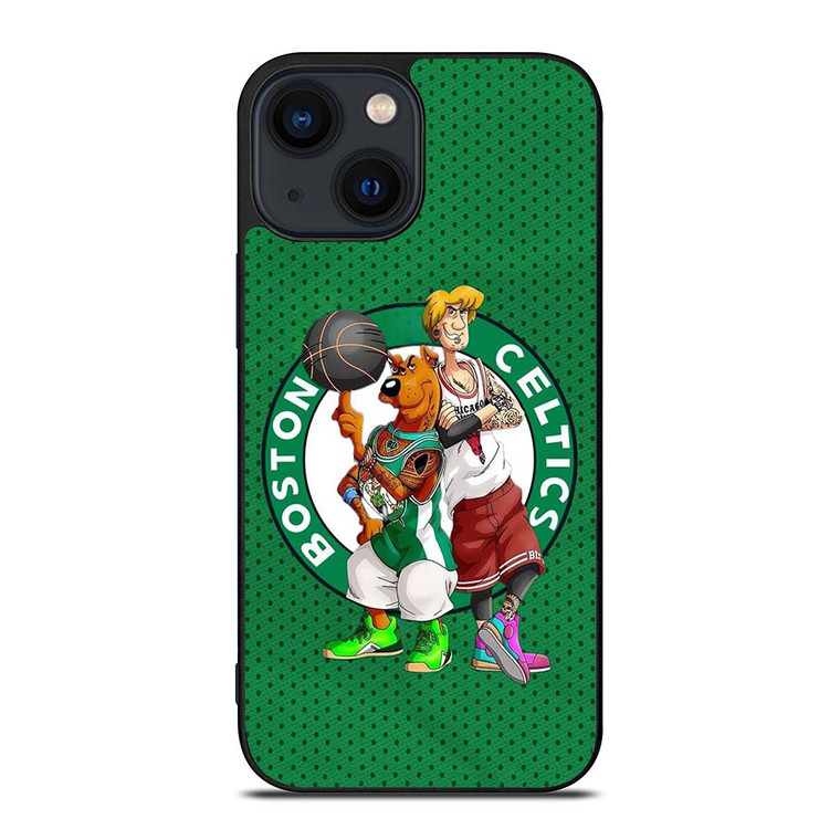 BOSTON CELTICS LOGO SCOOBY DOO iPhone 14 Plus Case Cover