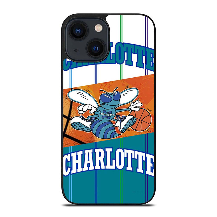 CHARLOTTE HORNETS BASKTEBALL LOGO iPhone 14 Plus Case Cover