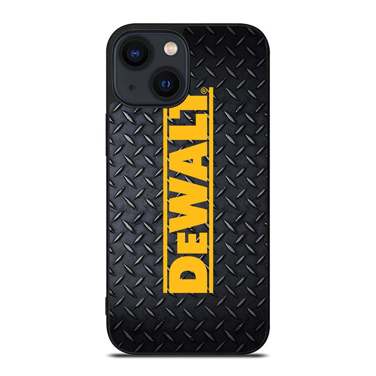 DEWALT TOOLS LOGO METAL iPhone 14 Plus Case Cover DEWALT TOOLS LOGO METAL iPhone 14 Plus Case Cover
