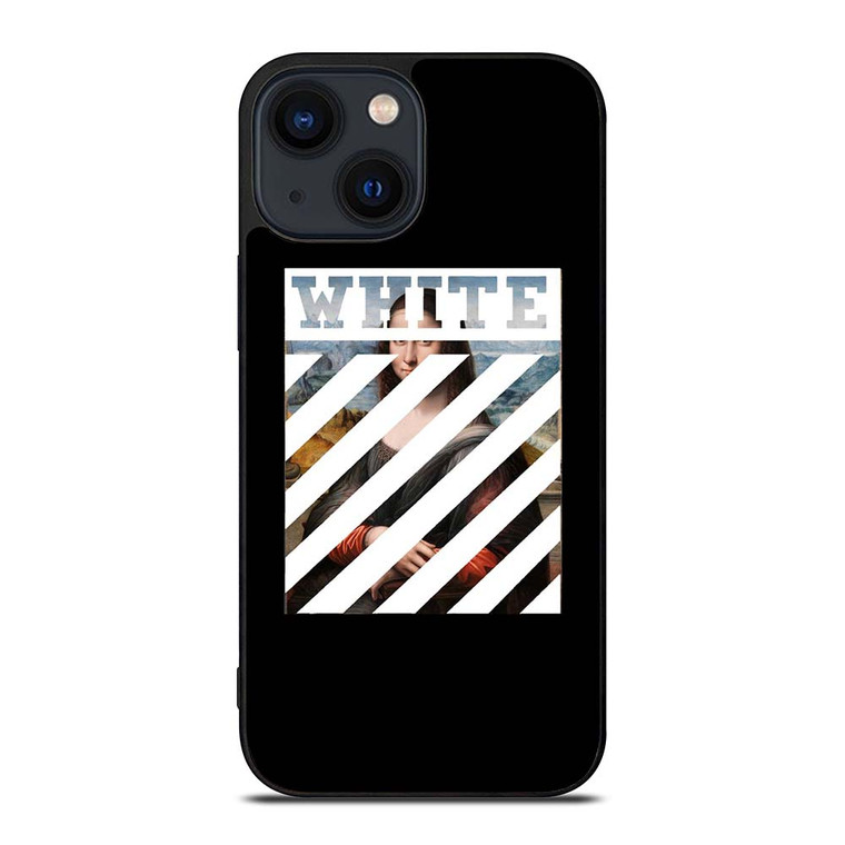 OFF WHITE MONALISA iPhone 14 Plus Case Cover