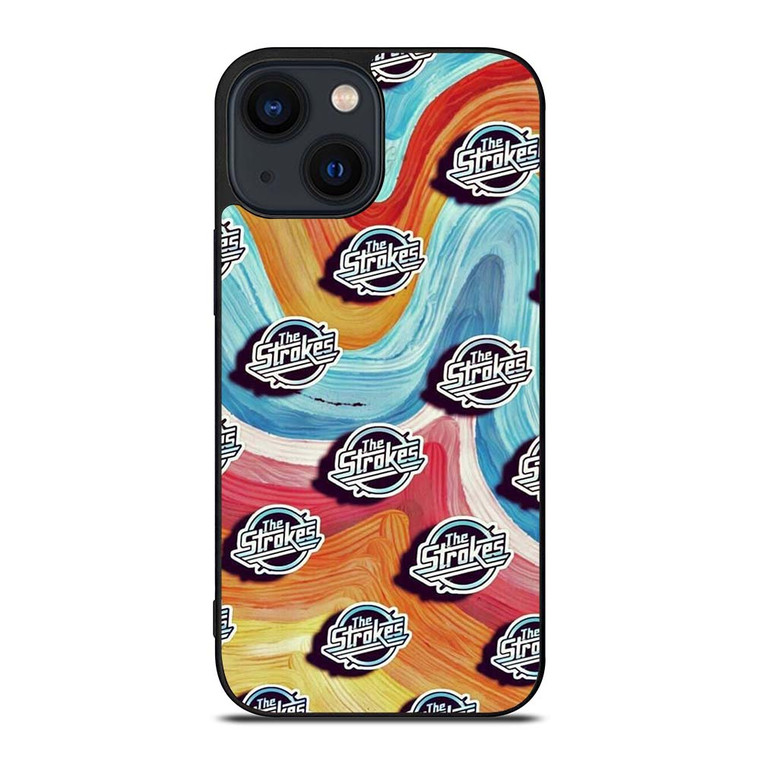 THE STROKES BAND LOGOS iPhone 14 Plus Case Cover THE STROKES BAND LOGOS iPhone 14 Plus Case Cover