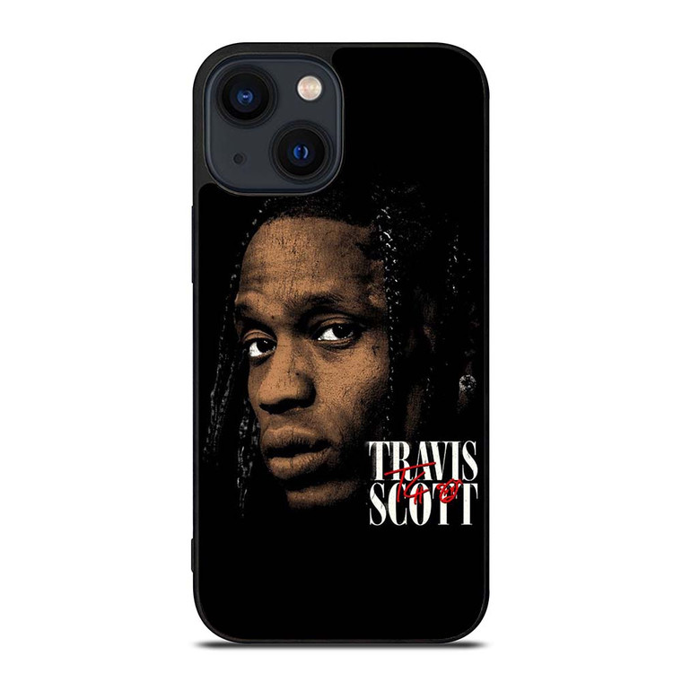 TRAFIS SCOTT FACE SIGNATURE iPhone 14 Plus Case Cover TRAFIS SCOTT FACE SIGNATURE iPhone 14 Plus Case Cover