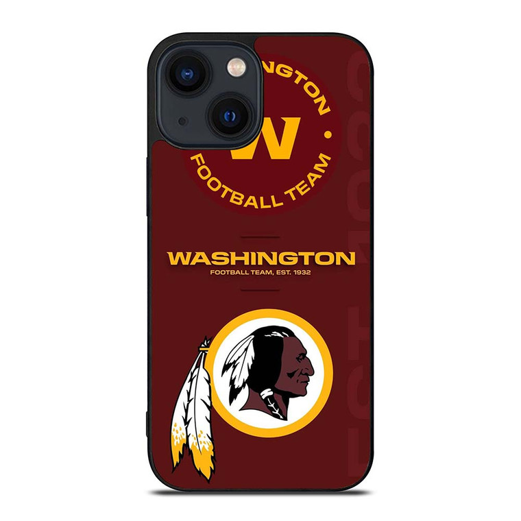 WASHINGTON REDSKINS LOGO FOOTBALL TEAM iPhone 14 Plus Case Cover WASHINGTON REDSKINS LOGO FOOTBALL TEAM iPhone 14 Plus Case Cover