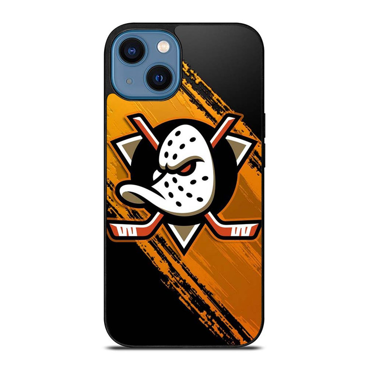 ANAHEIM DUCKS HOCKEY TEAM LOGO iPhone 14 Case Cover