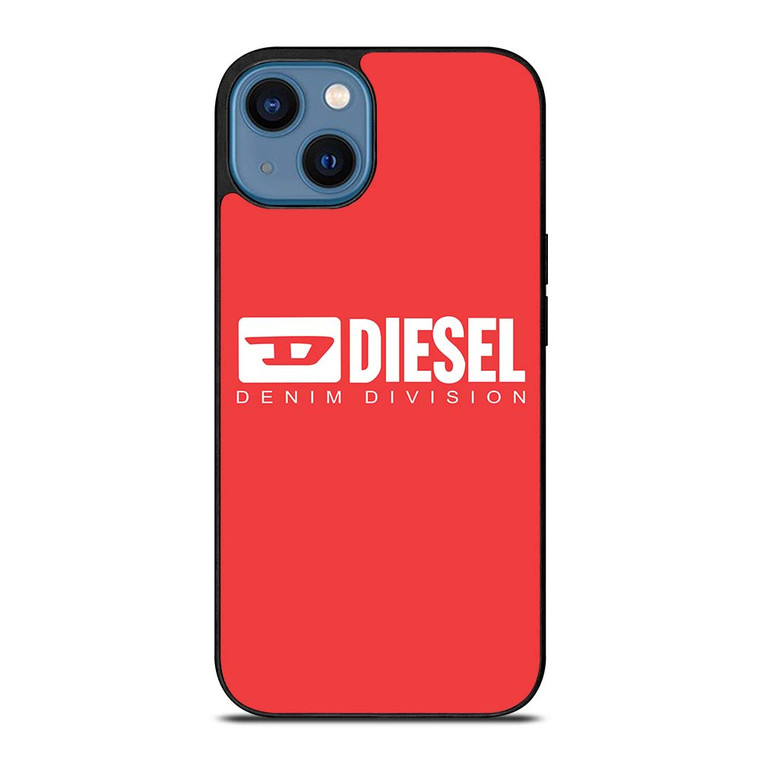 DIESEL LOGO DENIM DIVISION iPhone 14 Case Cover