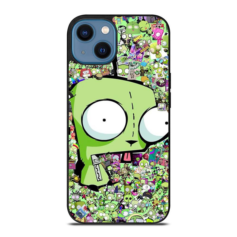 INVADER ZIM CARTOON COLLAGE iPhone 14 Case Cover