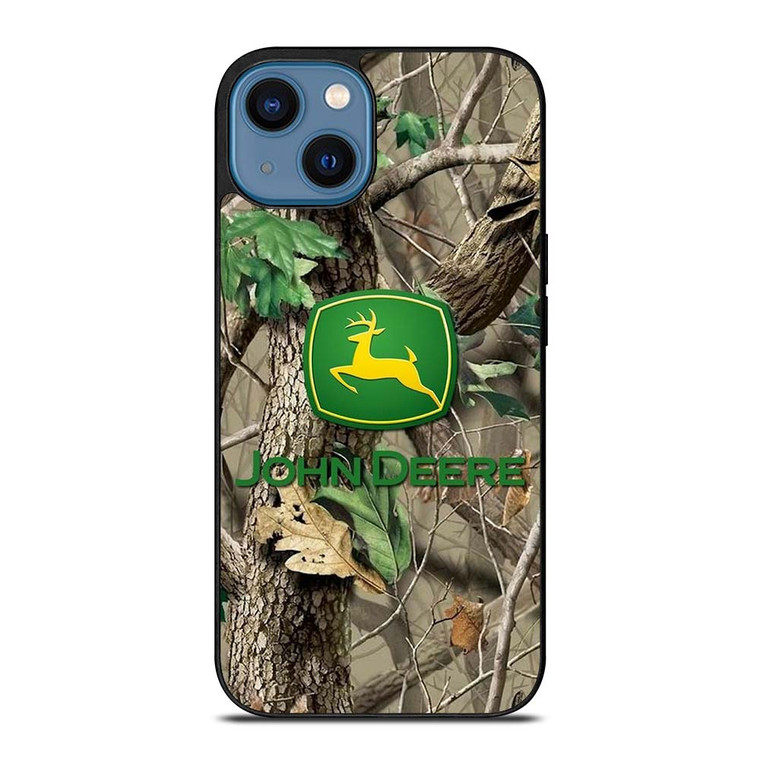 JOHN DEERE TRACTOR LOGO CAMO ICON iPhone 14 Case Cover