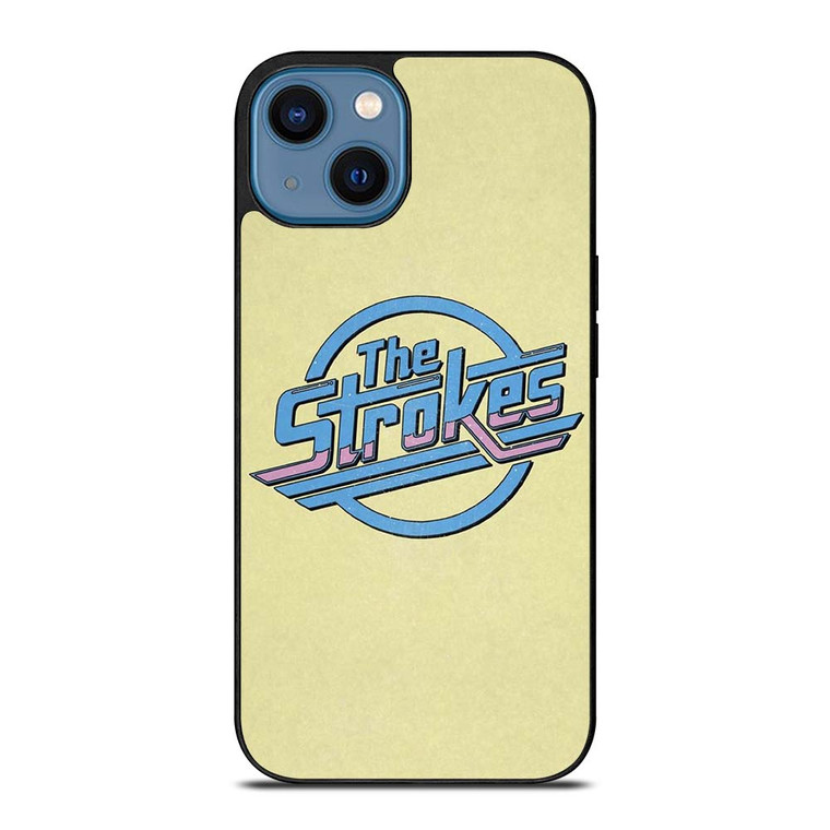 THE STROKES BAND COLORFUL LOGO iPhone 14 Case Cover THE STROKES BAND COLORFUL LOGO iPhone 14 Case Cover