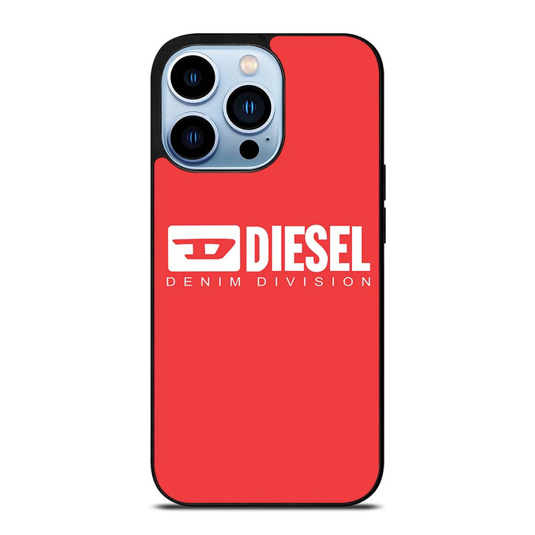 DIESEL LOGO DENIM DIVISION iPhone 13 Pro Max Case Cover