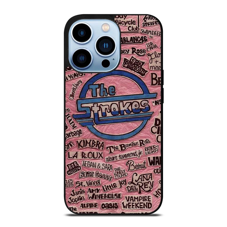 THE STROKES AND FAMOUS BAND LOGO iPhone 13 Pro Max Case Cover