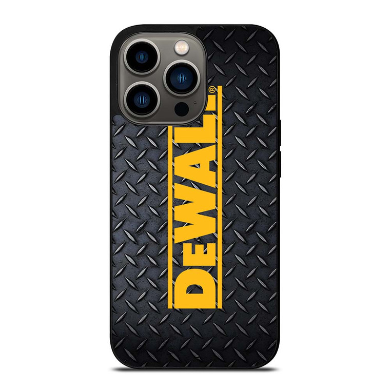 DEWALT TOOLS LOGO METAL iPhone 13 Pro Case Cover